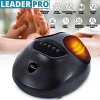 220V Electric Antistress 3D Shiatsu Kneading Air Pressure Foot Massager Infrared Foot Care Machine Heating &amp; Therapy