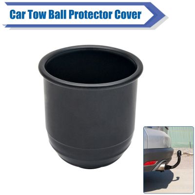 ตะขอลูกบอลต่อรถพ่วงรถ50มม. สีดำหมวกฝาครอบบอลแถบเชื่อมต่อทุกสภาพอากาศเคสป้องกันสำหรับรถบรรทุกรถพ่วงผู้ออกค่าย RV