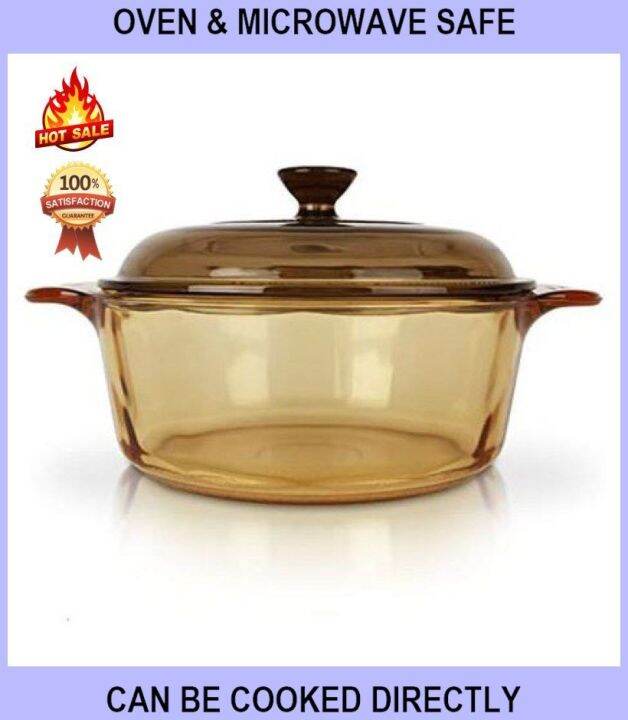 SET Versapot Penutup Kaca Vs336 Visions OVEN & MICROWAVE SAFE
