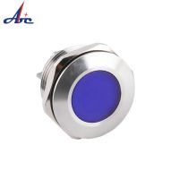 Stainless Steel 28mm IP67 Metal LED Signal Lamp Screw Terminal Warning Car 3V 6V 12V 24V 36V Pilot Indicator Light