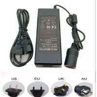 อะแดปเตอร์อินเวอร์เตอร์ซัพพลายหม้อแปลง220V 110V 8A 10A รถที่จุดบุหรี่ AC-DC 12V เป็น AC 100-240V Eu/us/uk/au Converter