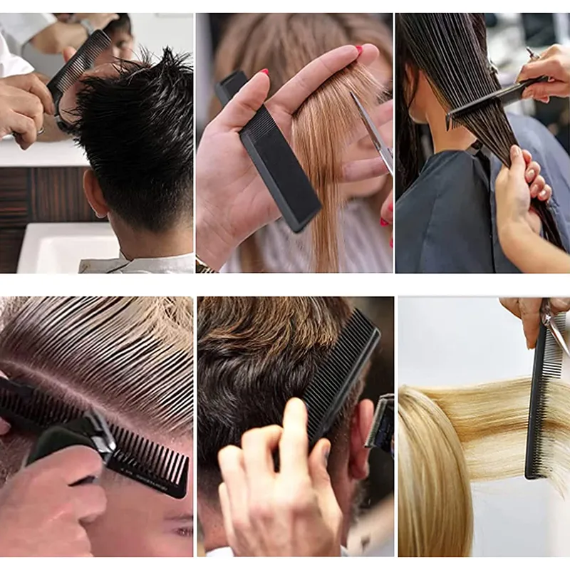YIDEA HONGKONG】Hair Cutting Comb Set Professional Combs Premium Carbon Comb  Hairdresser Heat Resistant Combs Styling Combs Hairdresser Salon Comb for  Men Women Salon Hair Styling Care | Lazada