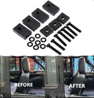 Rear Seat Recline Kit For Jeep Wrangler JK JL4 Door 2007-2019 2020 2021 Delrin Mount Bolts Washers Set SUV Back Seat Spare Parts