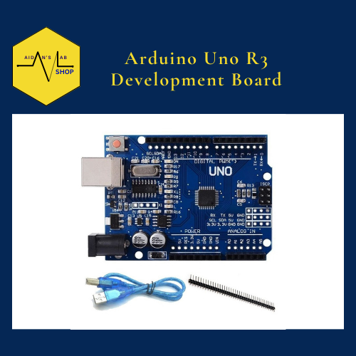 Arduino Uno R3 Development Board - SMD with Power supply cable | Aidans ...