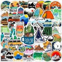 [NEW EXPRESS]﹊卍✴ 100Pcs/Set ❉ Outdoor Hiking Adventure Travel Series A Stickers DIY Fashion Mixed Waterproof Doodle Decals