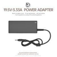 Laptop power adapter 19.5V3.33AHP ultrabook computer charger