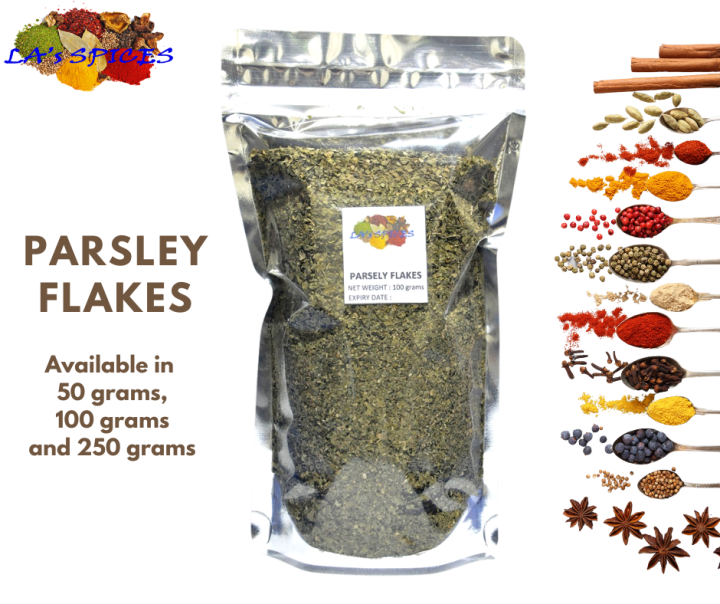 Dried Parsley Flakes 50 grams, 100 grams and 250 grams Lazada PH
