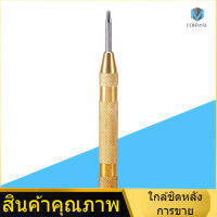 ที่เจาะรูจุดศูนย์กลางเครื่องมือฤดูใบไม้ผลิโหลด Semi‑Automatic Centre Punch ความเร็วสูงหมุดตอกหนังฤดูใบไม้ผลิ HRC58 °-65 ° สำหรับกระจกเจาะสำหรับงานไม้