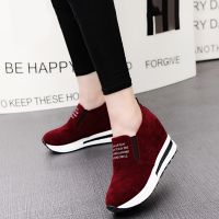 Womens Casual Shoes New Autumn Sneakers Chunky Sneakers Platform Walking Shoes Fashion PU Casual Loafers Size 35-41