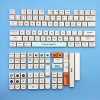 （Miss qis keycap） PBT ปุ่มกดโปรไฟล์127XDA ส่วนบุคคล ForMXMechanicalAnne2/GK61