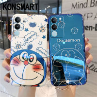 KONSMART เคสโดราเอมอนน่ารัก VIVO V29 5G ใหม่เคสซิลิโคน2023 VIVOV29เคสใส่โทรศัพท์นิ่มลายการ์ตูนคู่เคสบลูเรย์