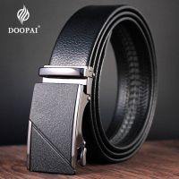 Men Belts Automatic Buckle Belt Genune Leather Authentic Girdle Belt For Men Leather Strap Designer Women Jean Belt Long 115 130