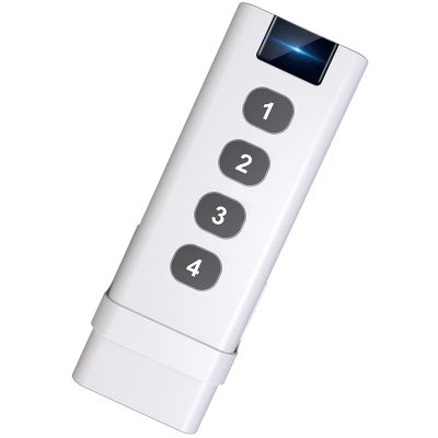 TUYA ZigBee Smart House Wireless Scene Switch 4 Gang Remote Portable Tuya Zigbee Hub Required No Limit to Control Device