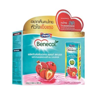 BENECOL เบเนคอล ผลิตภัณทฑ์เสริมอาหารแพลนท์สตานอล ยูเอสที แพค(6กล่อง)