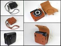 【New-store】 สำหรับ FUJIFILM Instax SQUARE SQ20 SQ6 SQ1กระเป๋ากล้อง PU Vintage สายคล้องไหล่กระเป๋าป้องกัน Carry Cover