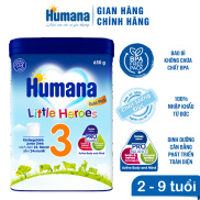 Sữa bột Humana Gold Plus 3 650g - Nhập khẩu 100% từ Đức - Mẫu Mới