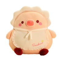 Boneka Mainan สัตว์ตุ๊กตาหมูภาพถ่ายอุปกรณ์ตกแต่งแบบระบายอากาศได้ดีสำหรับหอพักสิงโตทะเลเพนกวินเป็ดยัดนุ่น