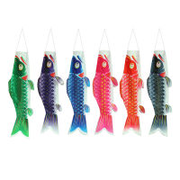 【cw】New cm Japanese Koinobori Carp Kite Windsock Streamer Fish Flag Kite Multicolor Fish Windsock Carp Wind Sock Flag Gifts ！