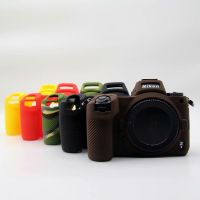 ▦◇ Camera CaseSilicone Armor Skin Case Body Cover Protector for Nikon Z6 Z7 DSLR Camera Body Cover Protector Video Bag