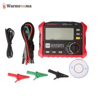 Resistance Tester LCD Displayed Digital Tester Meter Megohmmeter Megger for Electrician Inspection