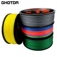 GHOTDA 300m 500m 100m 12X Strong Pe Braided Multifilament Fishing Line High Quality Fishing 25LB30LB39LB50LB65LB77LB92LB Fishing Lines