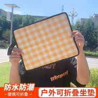 Outdoor Folding Cushion Portable Moisture-Proof Spring Outing Equipment Cushion Outdoor Walking Baby Artifact Summer Sunscreen Butt Cushion