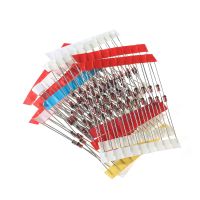 100PCS 10 Values 0.5W Zener Diode Kit Electronic Components Assorted Kit 10V 11V 12V 13V 15V 16V 18V 24V 27V 30V