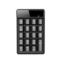 แป้นพิมพ์ตัวเลขไร้สายความรู้สึกเชิงกลที่ถูกระงับ19 Key Numpad แป้นพิมพ์ขนาดเล็กรหัสผ่านอุปกรณ์รับข้อมูลเข้า