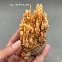 100 ธรรมชาติเสา Calcite คริสตัลหยาบแร่ตัวอย่างควอตซ์อัญมณี