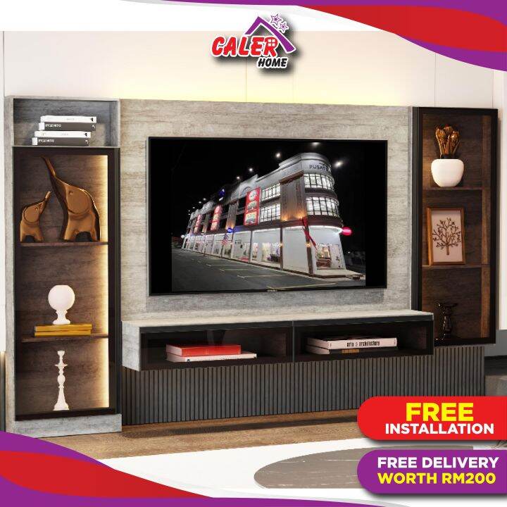 [100 FREE SHIPPING] Caler Home Nancy TV Wall Series TV TV Console Lazada