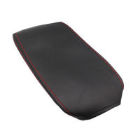 Armrest Center Console Cover Armrest Box Pad for E210 2019 2020 Leather Synthetic (Black with )