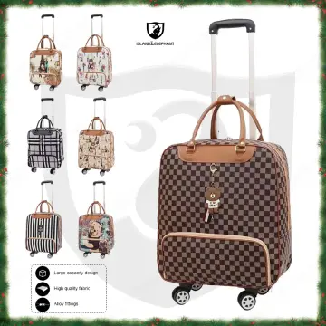 Double zipper trolley discount bag