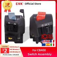 ไฟหน้า CVK สัญญาณเลี้ยวขวาซ้ายปุ่มคันสวิทช์ Lgnition CB400SF ชุดประกอบสำหรับฮอนด้า VTEC 1999-2007 2001 02