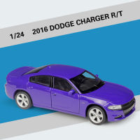 WELLY 1:24 Dodge CHARGER Rt 2016กล้ามเนื้อรถล้อแม็กรถยนต์รุ่น D Iecast ของเล่นยานพาหนะจำลองสูงรถยนต์ของเล่นสำหรับของขวัญเด็ก