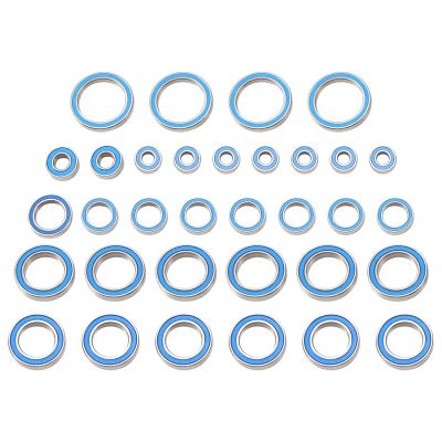 33PCS Rubber Sealed Ball Bearing Kit for 1/5 Traxxas X-Maxx XMAXX 8S RC Car Upgrades Parts Accessories