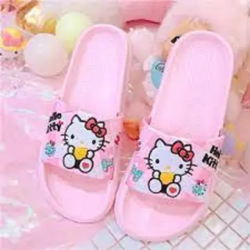 Printed T-shirt Hello Kitty Slipper, T-shirt, smiley, slipper