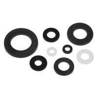 ☜ M2 M2.5 M3 M4 M5 M6 M8 M10 M12 White Black Plastic Nylon Flat Washer Plane Spacer Seals Insulation Gasket Ring For Screw