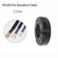 1M RVVB Flat Sheathed Cable High Temperature Resistant Cable 2 Cores Multi-core Power Information Sheath Line