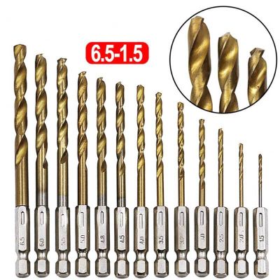 【DT】hot！ 1pcs 1.5-6.5mm Speed Twist Whole Ground Metal Reamer Tools for Cutting Drilling Polishing