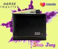 Horse Imperial Wallet กระเป๋าสตางค์  กระเป๋าสตางค์หนังแท้ 100% กระเป๋านามบัตร กระเป๋า-สตางค์