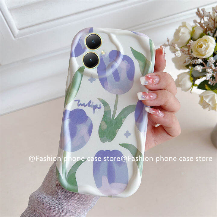 phone-case-เคส-vivo-y27-y36-v27-v27e-v25-v25e-y16-y35-y02-y02a-y02t-4g-5g-tulip-heart-shaped-macaron-ปกป้องเลนส์ซิลิโคนนิ่มฝาหลังวิฟโว-เคสโทรศัพท-vivo-y02s-y22-y22s-y01-y15s-y15a-v23-v23e-2023