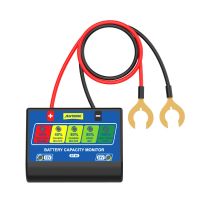 ZZOOI AUTOOL BT60 Battery Capacity Monitor Meter For 12V/24V Battery Car Battery Testerlead-acid Battery Testing Tool