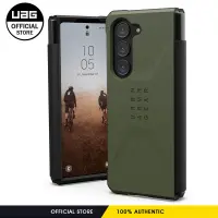 UAG เคสซีรีย์ Civilian สำหรับ Samsung Galaxy Z พับ5 2023พรีเมี่ยมทนทานพร้อมเต็มรูปแบบป้องกันบานพับชิ้นเดียวระดับทหารฝาครอบป้องกันบาง