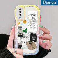 Dienya เคสโทรศัพท์ปลอกสำหรับ Samsung กาแล็คซี่ A50 A51 A30s เคสมือถือ A50s เนื้อครีมนิ่มลายหญ้าโชคดีสีสันสดใส5กรัมปลอกป้องกันซิลิโคนโปร่งใสลายกล้องถ่ายรูปที่สร้างสรรค์