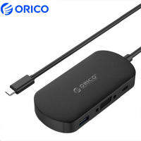 ORICO 4ฮับ USB พอร์ต Type C ถึง USB หลากหลาย3.0 Type C ฮับตัวรับ VGA ด็อกสำหรับ MacBook Pro อุปกรณ์เสริมสำหรับ PC Huawei