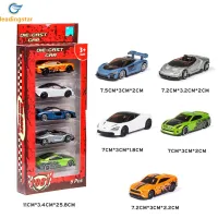 LEADINGSTAR 5PCS 1:64 Mini Cars Model Simulated Children Toy Multi-Style Taxiing Alloy