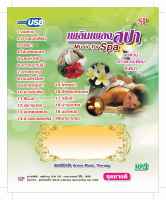 แฟลชไดร์ฟ Flash Drive เพลง MP3 เพลินเพลงสปา (Music for Spa)