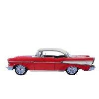 Jada 1:24 1957 CHEVY BEL AIR จำลอง Diecast รถโลหะรุ่นรถเด็กของเล่นคอลเลกชันของขวัญ J308