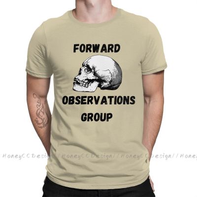 Shirt Men Clothing Forward Observations Group T-Shirt Death Skull Rtone Fashion Unisex Short Sleeve Tshirt Loose