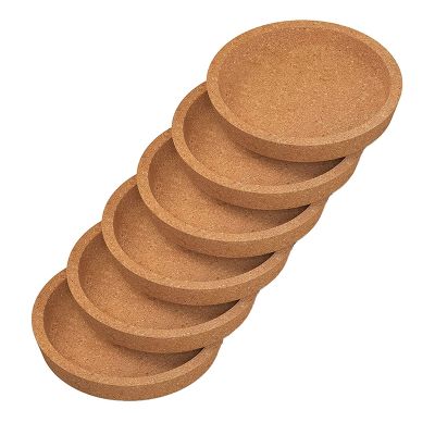 Cork Coasters, 4 Inch Absorbent Heat Resistant Round Cork Coasters for Most Kind of Mugs in Office or Home